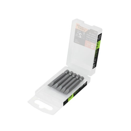 12173 - Estuche con 5 puntas planas de 9/32" largo 2", Truper Expert