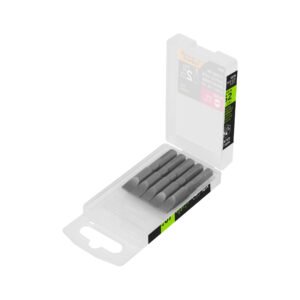 12174 - Estuche con 5 puntas planas de 5/16" largo 2", Truper Expert
