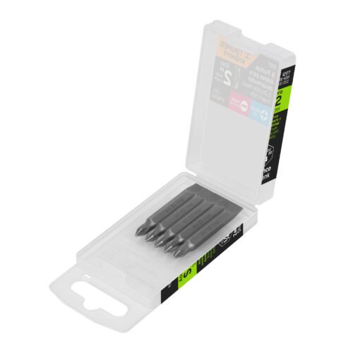 12177 - Estuche con 5 puntas dobles PH1 y 1/4" largo 2", Expert