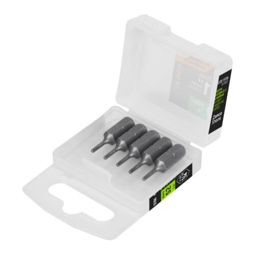 12186 - Estuche con 5 puntas torx T6 largo 1", Truper Expert