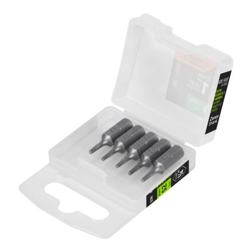 12191 - Estuche con 5 puntas torx T7 largo 1", Truper Expert