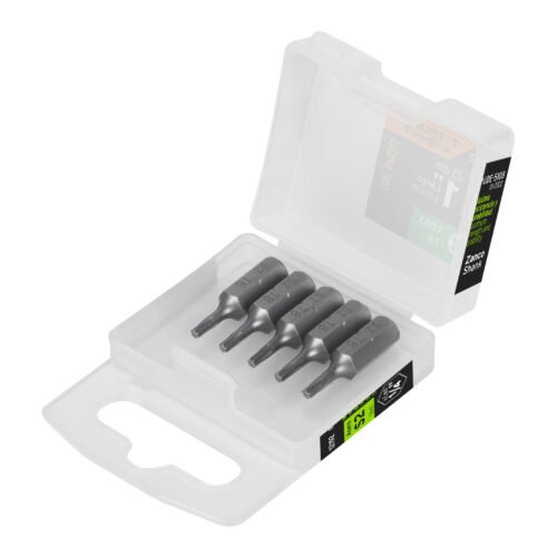 PUDE-5108.jpg 12192 - Estuche con 5 puntas torx T8 largo 1", Truper Expert