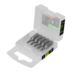 12197 - Estuche con 5 puntas torx T10 largo 1", Truper Expert