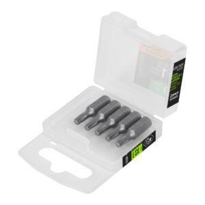 12200 - Estuche con 5 puntas torx T20 largo 1", Truper Expert