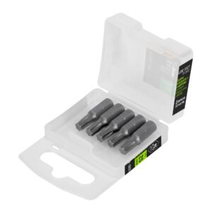 12203 - Estuche con 5 puntas torx T27 largo 1", Truper Expert