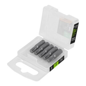 12204 - Estuche con 5 puntas torx T30 largo 1", Truper Expert