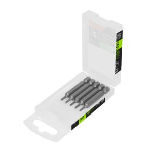 12210 - Estuche con 5 puntas torx T8 largo 2", Truper Expert