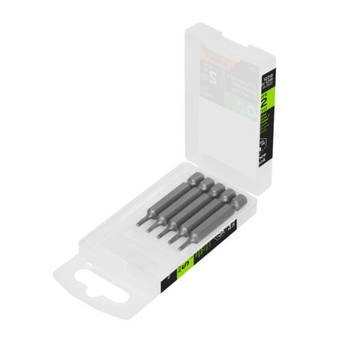 12210 - Estuche con 5 puntas torx T8 largo 2", Truper Expert