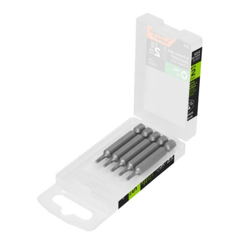 12212 - Estuche con 5 puntas torx T9 largo 2", Truper Expert