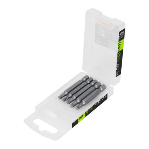 12256 - Estuche con 5 puntas torx T25 largo 2", Truper Expert