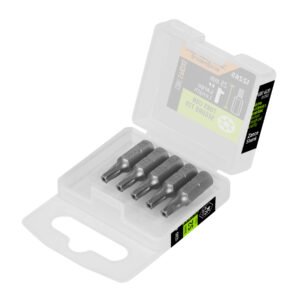 12265 - Estuche con 5 puntas torx T20 con seguro largo 1", Expert