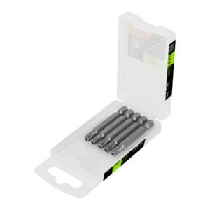 12484 - Estuche con 5 puntas torx T30 con seguro largo 2", Expert