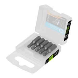12490 - Estuche con 5 puntas hexagonales de 5/32mm largo 1", Expert