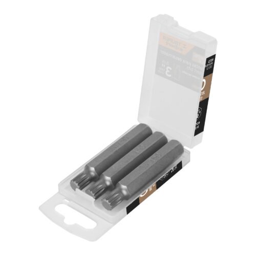 12709 - Estuche con 3 puntas bristol M10 largo 3", Truper Expert