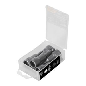12955 - Estuche con 5 dados magnéticos de 12 mm largo 2-1/2", Expert