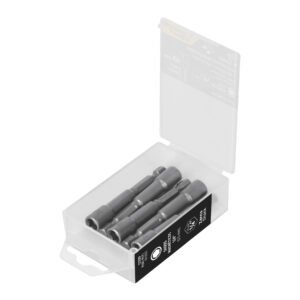 12939 - Estuche con 5 dados magnéticos de 1/4" largo 2-1/2", Expert