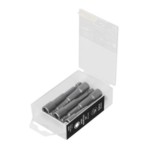 PUDE-9025.jpg 12939 - Estuche con 5 dados magnéticos de 1/4" largo 2-1/2", Expert