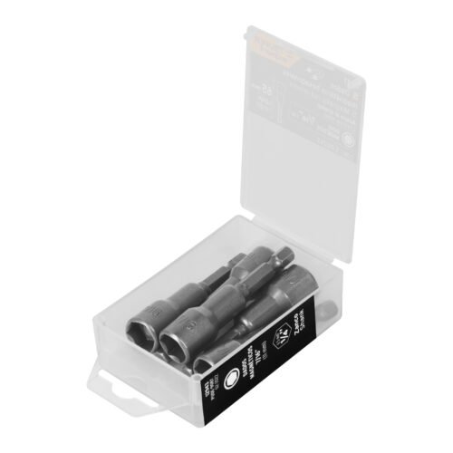 12943 - Estuche con 5 dados magnéticos de 7/16" largo 2-1/2", Expert