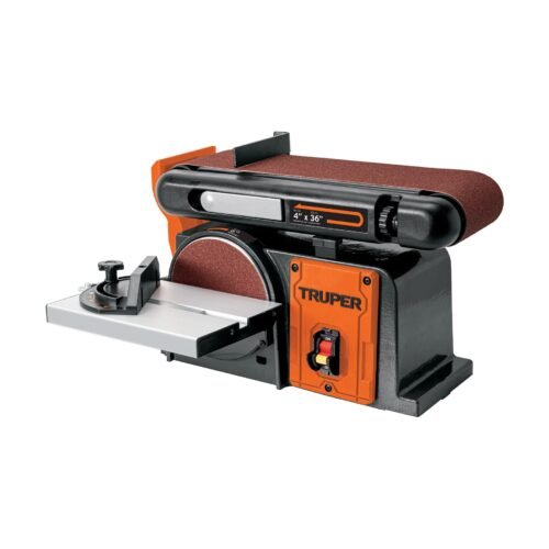 PUL-4X6T.jpg 12110 - Lijadora de banda y disco 4 x 6", 1/2 HP (375 W), Truper