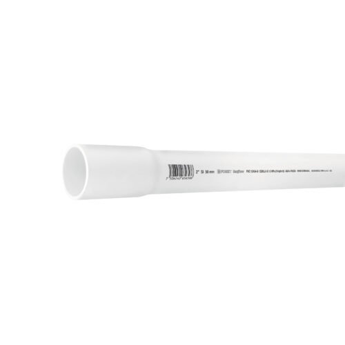 45522 - Tubo de 2" PVC hidráulico cédula 40, 3m, 3.1kg, FOSET