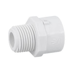45429 - Adaptador macho de PVC de 1/2", Foset