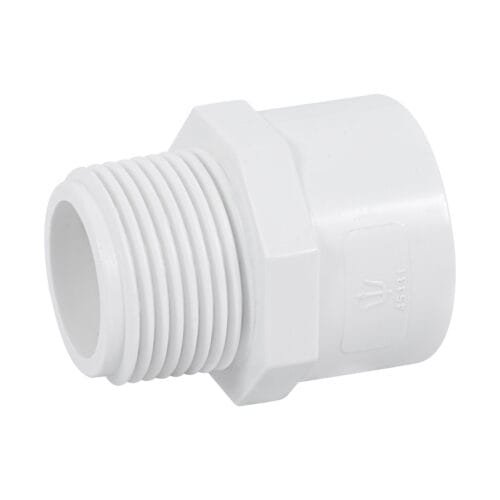 45431 - Adaptador macho de PVC de 1", Foset