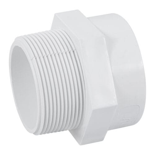 45547 - Adaptador macho de PVC de 2", Foset