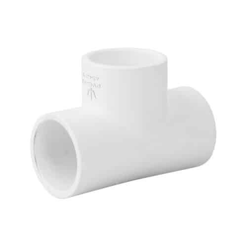 45421 - Tee sencilla de PVC 3/4", Foset