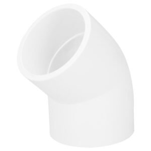 45527 - Codo 45° de PVC de 1-1/2", Foset