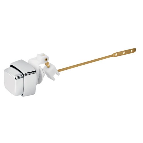 49505 - Botón lateral plástico cromado para WC, FOSET
