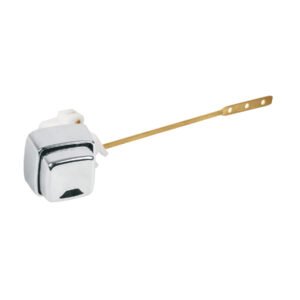 40009 - Botón frontal plástico cromado para WC, FOSET