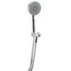 45165 - Regadera cromo de teléfono 4" con soporte, Foset Element