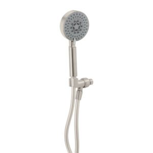 45166 - Regadera satín de teléfono 4" con soporte, Foset Element