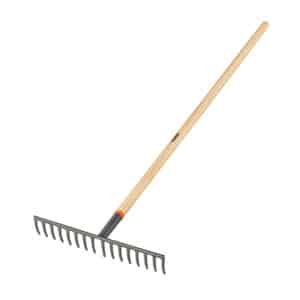 17880 - Rastrillo recto de 16 dientes, mango de 60", Truper