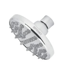 49581 - Regadera cromo 4" plato redondo, sin brazo, Foset Element