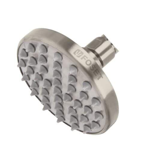 R-204SN.jpg 45581 - Regadera satín 4" plato redondo, sin brazo, Foset Element