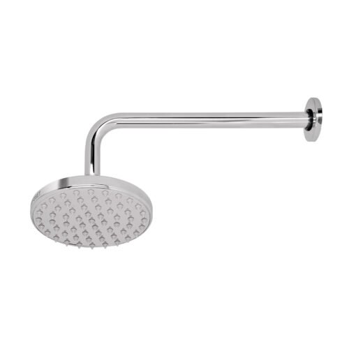 49576 - Regadera cromo 6" plato redondo, con brazo, Foset Element