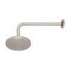 45576 - Regadera satín 6" plato redondo, con brazo, Foset Element