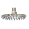 45582 - Regadera satín 6" plato redondo, sin brazo, Foset Element