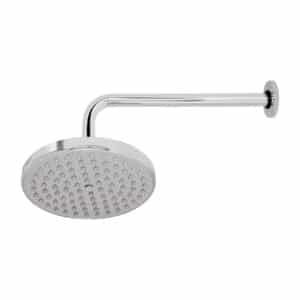 49577 - Regadera cromo 8" plato redondo, con brazo, Foset Element