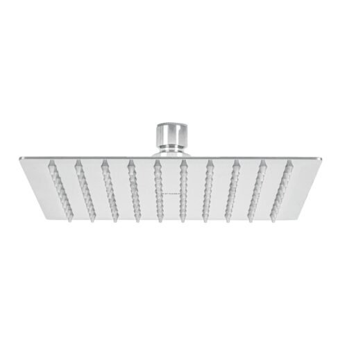 45779 - Regadera plato cuadrado 8" sin brazo, cromo, FOSET RIVIERA
