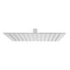 45783 - Regadera plato cuadrado 12" sin brazo, cromo, FOSET RIVIERA