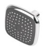 45066 - Regadera cuadrada de ABS 3-3/4" sin brazo, Foset Basic
