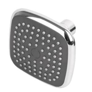 45066 - Regadera cuadrada de ABS 3-3/4" sin brazo, Foset Basic