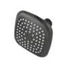 R-401SM.jpg 48421 - Regadera cuadrada de ABS 3-3/4" sin brazo, negro, Basic