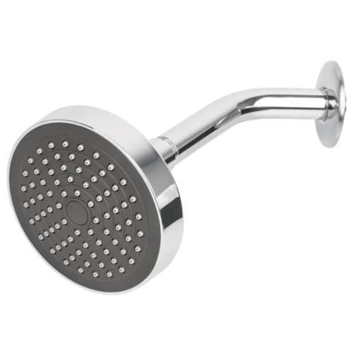 R-402.jpg 45067 - Regadera redonda 4-1/4" brazo y chapetón de acero, Basic