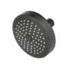 48423 - Regadera redonda de ABS 4-1/4" sin brazo, negro, Basic
