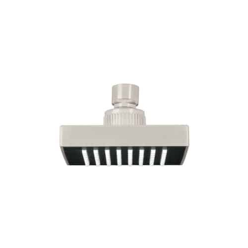 R-403SN.jpg 46739 - Regadera cuadrada ABS 4" acabado satín sin brazo, Foset