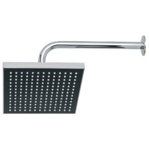 R-405.jpg 46736 - Regadera cuadrada ABS 8" acabado cromo con brazo, Foset