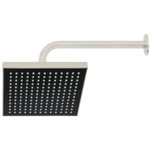 R-405N.jpg 46742 - Regadera cuadrada ABS 8" acabado satín con brazo, Foset